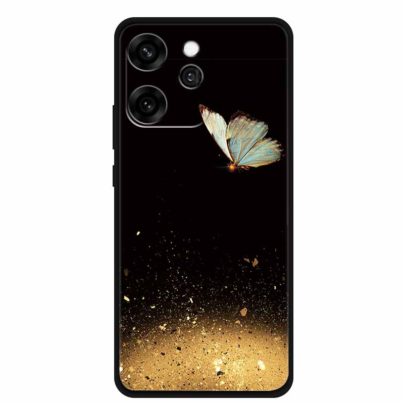 Чехол для телефона Oppo Reno15, мягкий силиконовый ТПУ, чехол в технологичном стиле для Oppo Reno 15, защитная крышка в форме цветка и сердца PLW110 Coque