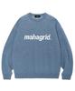 MAHAGRID Базовый вязаный свитер с логотипом_3 цвета(Mg2Efmk620A)