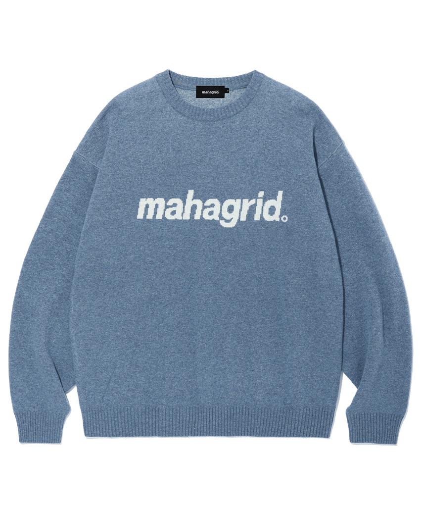 MAHAGRID Базовый вязаный свитер с логотипом_3 цвета(Mg2Efmk620A)