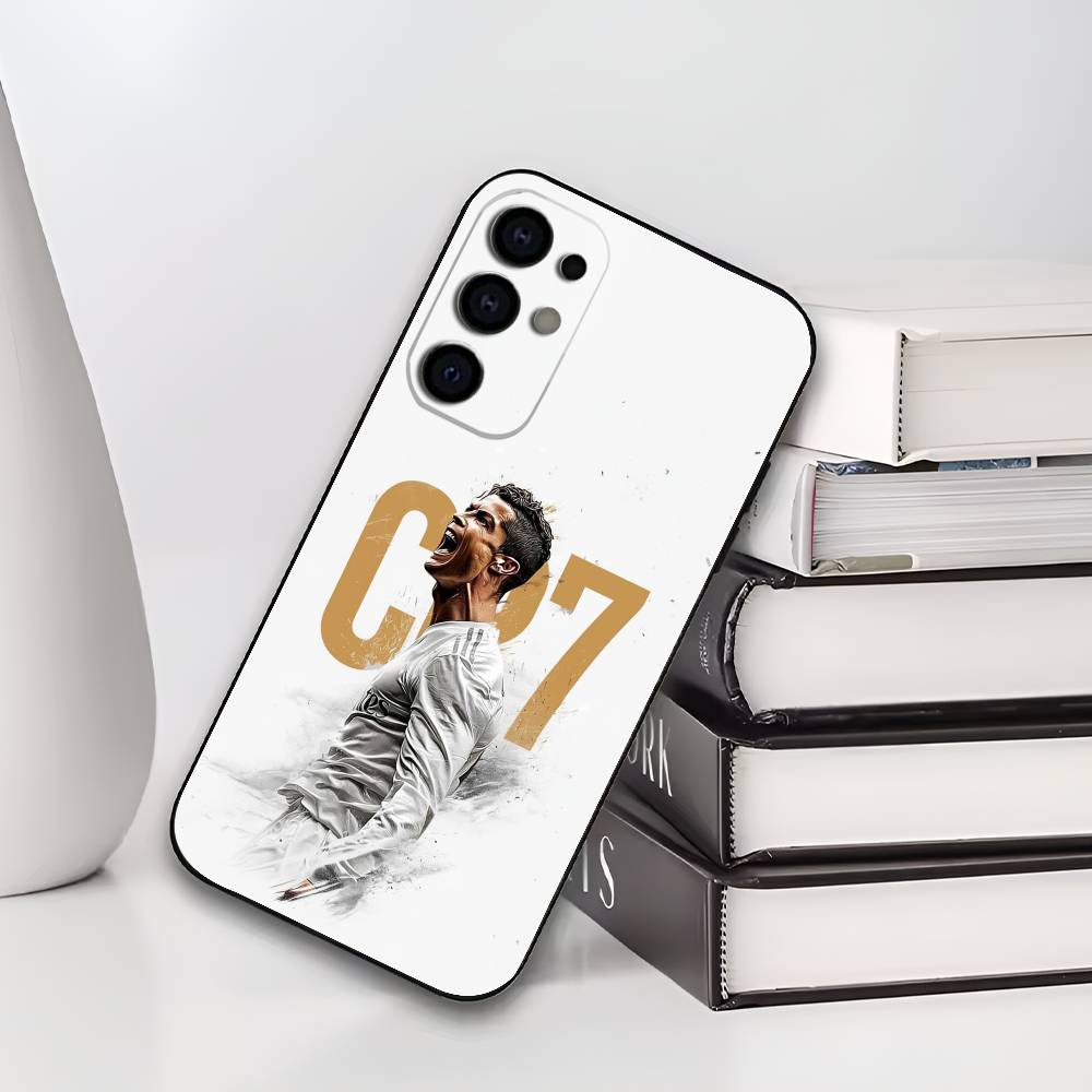 Чехол для телефона C-Cristiano R-Ronaldo для Samsung S25, S24, S21, S22, S23, S30, Ultra, S20, Plus, Fe, Lite, Мягкая черная крышка