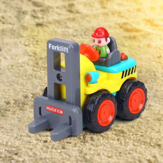 Мини-строительная машина, игрушка, инерционный привод, откатные подвижные соединения, забавные, реалистичные, карманный инженерный грузовик для малышей, подарок на день рождения для мальчиков