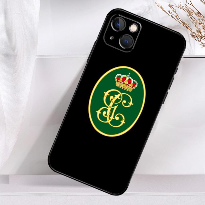 Spain National Police Logo Case For iPhone 14 16 15 Pro Max 11 12 13 Mini 7 8 Plus X XR XS MAX Soft Shockproof Cover