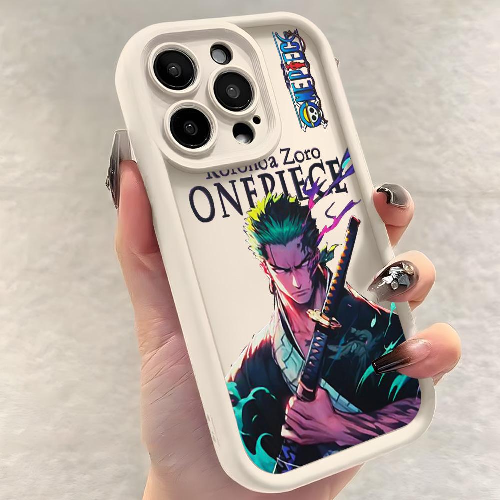 Чехол для телефона One Piece Луффи Зоро для iPhone 17e 17 16e 16 15 14 13 12 11 Air Pro Max Mini XR XS X 7 8 6 6s Plus Мягкий ТПУ
