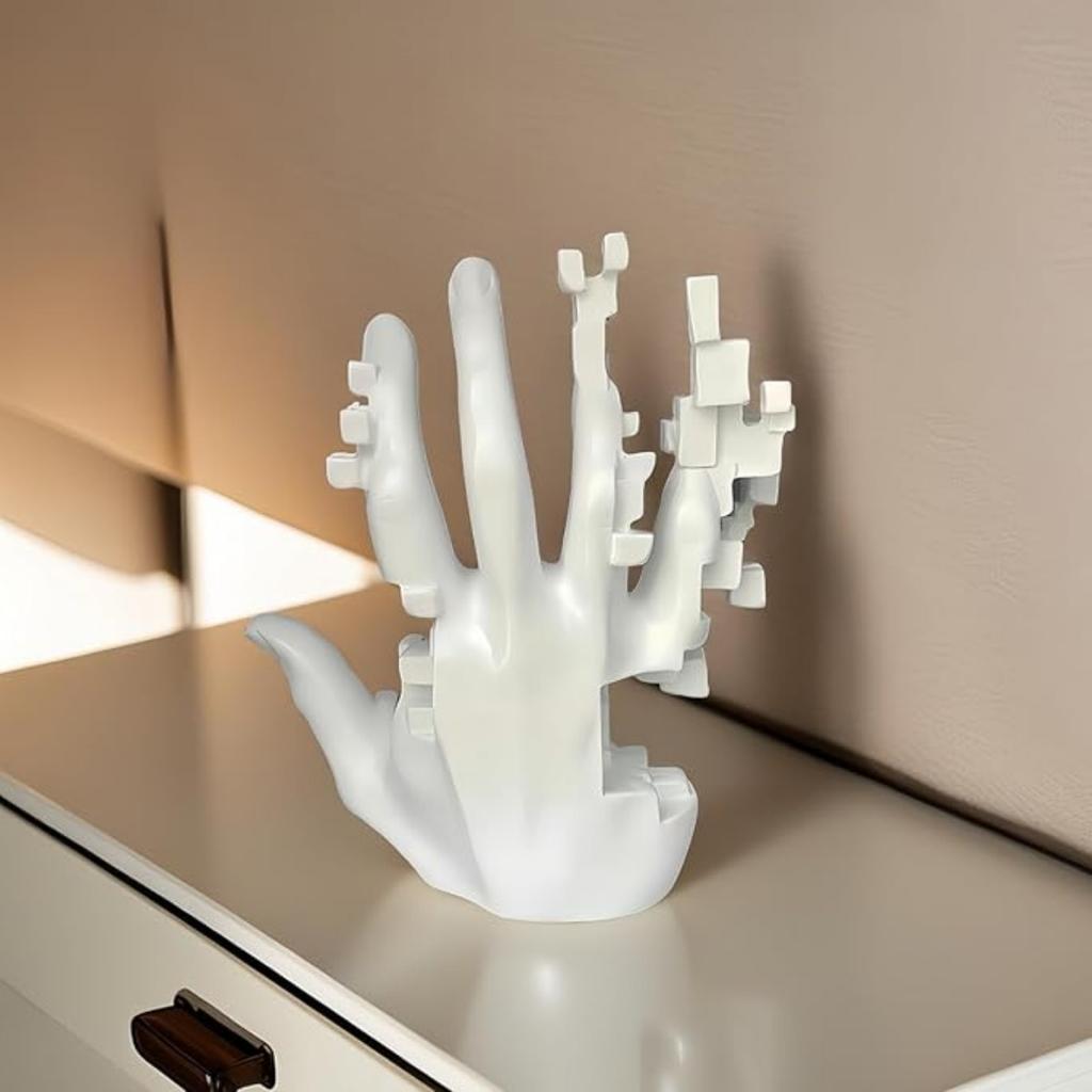 Мозаичная скульптура ручной работы для домашнего декора Современное абстрактное искусство Украшения стола для домашнего декора Гостиная Офис Отель ТВ Тумба