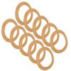 10PCs Rubber Piston Ring Insulated Pump Accessories for 550w Oil‑Free Silent Air Compressor