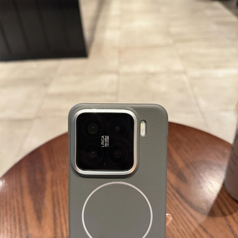 Применимо к чехлу для мобильного телефона Xiaomi Mi 11 Pro, новый безрамочный ультратонкий магнитный чехол-полуобложка с рисунком личи, противоударный