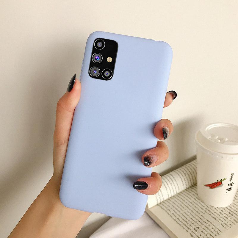 Мягкий силиконовый чехол из ТПУ Samsung Galaxy M31 M31S M51 M11 M21 A01 A11 A21S A31 A41 A51 A71 S20 FE S10 Lite S10e S9 Note 10 20 Ultra