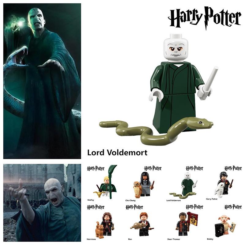 Harry Potter Lord Voldemort Dobby Building Blocks Toy For Kids Abs Plastic Small Particles 4.5cm Height