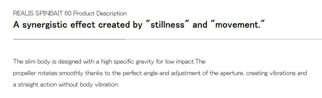 DUO Realis Spin Bait 60 Spinbait Spybait Sinking Lure ACC3329 (0106)