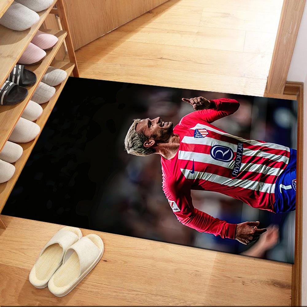 Atletico Madrid Carpet Suitable For Game Room Dormitory Dining Room Decorate Room Antislip Carpet Anime Office Decor