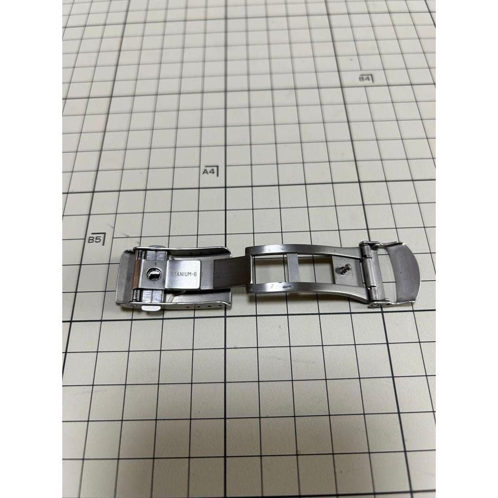 Used SEIKO Genuine Titanium Watch Buckle