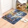 House entrance carpet Home doormat Animal oil painting style Room Foot mat bathroom non-slip mat Kitchen water absorption mat