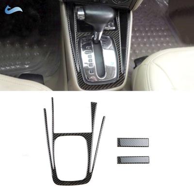 Для VW Golf 4 Jetta Bora MK4 R32 GTI 1999-2004, автомобильная внутренняя часть из углеродного волокна, панель переключения передач, рама, задняя крышка чашки для воды, накладка