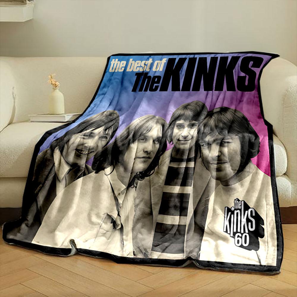 The Best of The Kinks Blanket for all seasons blanket lunch break throw gift