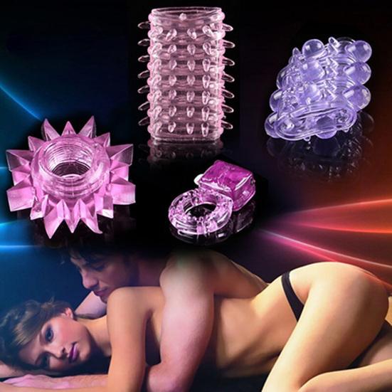 5 Pcs Different Penis Rings Cock Rings Ejaculation Delay Sex Toys Adult Toys