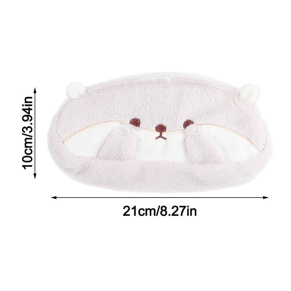 Плюшевый пенал большой вместимости, коробка для ручек, многофункциональная сумка для ручек, студенческий