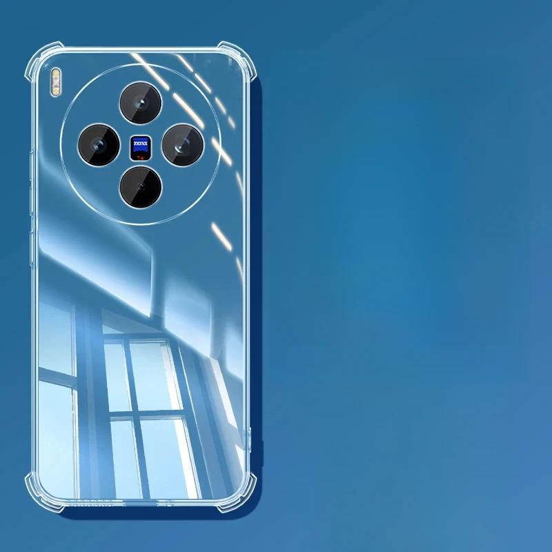 Чехол On For VIVO X300 X 300 Pro X300Pro Мягкий ТПУ Прозрачная Прозрачная Задняя Крышка Чехлы Подушка Безопасности Силиконовые Ударопрочные Чехлы для Телефона