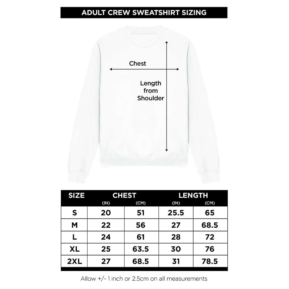 Captain America Unisex Adult Japanese Strike Retro Sweatshirt
