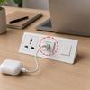 5/1 шт. Электрическая розетка USB для настенного монтажа, зарядная станция, адаптер питания, вилка, розетка 5 В 2,1 А, модуль питания для дома и офиса