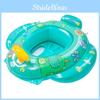 Надувной детский плавательный круг Водяной пистолет Лодка Экологически чистый ПВХ Мультяшный рисунок Плавательный круг для малышей 85 Надувное дно Зеленый