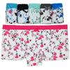 Womens Underwear Cotton Low Waist Boyshorts Boxer Briefs Ladies Panties Knickers Lingerie Women 6 PCS/LOT