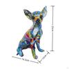 Chihuahua Sculpture: Playful Canine Art Piece for Living Space