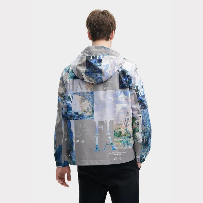 New FILA Jackets Unisex All Over Print F11M348702F-ZA