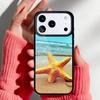 Морская звезда на пляже Чехол для телефона для iPhone 17 16 15 14 13 Pro Max Задняя крышка для 12 11 Pro Coque