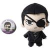 Безымянная плюшевая игрушка Ryu Ga Gotoku 0 и набор значков Масима Горо 0 Мадзима Горо
