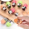 3PCS Vegetable Cutter Shapes Set - Stainless Steel Fruit Stamps Mold with Cute Cartoon Animals, Star, and Heart Shapes - Ideal for Mini Pie