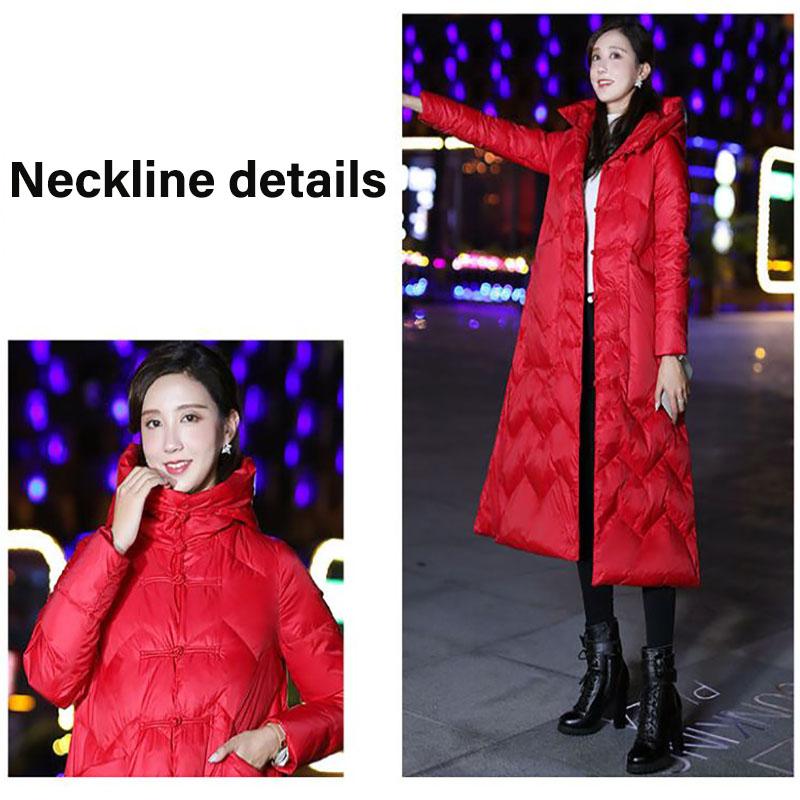 Длинный пуховик в стиле ретро с литературным принтом, хлопковая куртка с капюшоном, удлиненная толстая свободная ветровка с разрезами