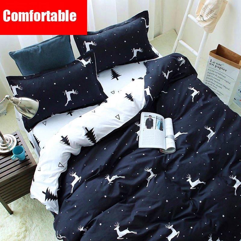 Quality Cartoon Bedding High Set Printing Cute Bedding Bed Sheet Set Home Textiles Pillow Case Feather Sheet Duvet Cover Bedding