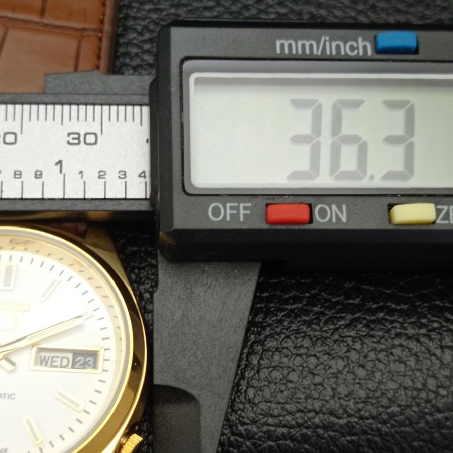 ВОССТАНОВЛЕННЫЕ ВИНТАЖНЫЕ SEIKO 5 AUTO 6309A ЯПОНИЯ МУЖСКИЕ ЧАСЫ С БЕЛЫМ ЦИФЕРБЛАТОМ a425907-2