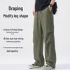 Warrior Men's Casual Wide-Leg Cargo Trousers