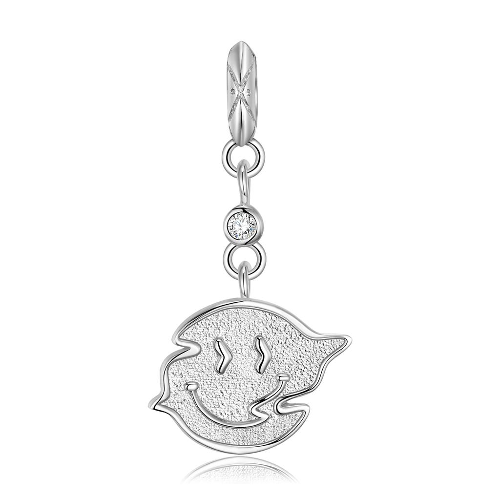 Cute Carrot Bunny Pendant Original 925 Sterling Silver Flower Skull Turtle Animal Heart Shape Pendant Necklaces Jewelry Making for Women Fashion