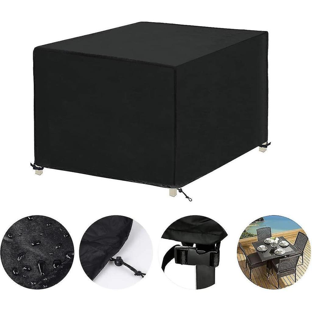125 x 125 x 74cm Cover For Garden Furniture, Cover For Furniture Sets With Drawstring Waterproof Breathable