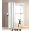 Blackout Curtains - HOMEROKK - 140x260cm - 100% Polyester - White - Ready To Hang