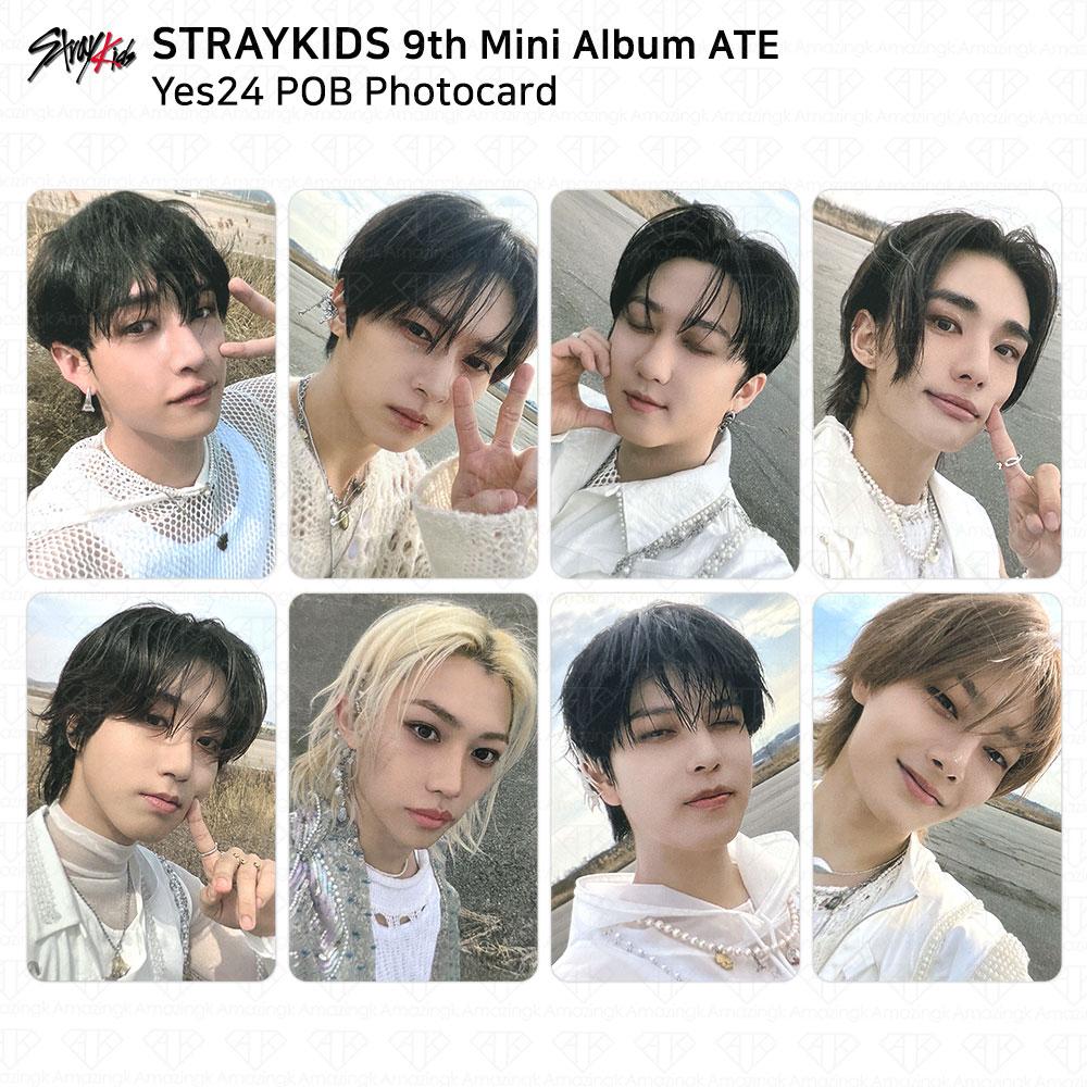 Stray Kids 9-й мини-альбом ATE POB Photocard AppleMusic Aladin Withmuu SKZ KPOP