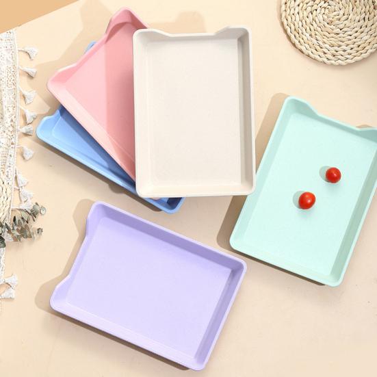 Serving Tray BPA Free Multi-Function Crack Resistant Easy To Clean Space-saving Food Display Reusable Reusable