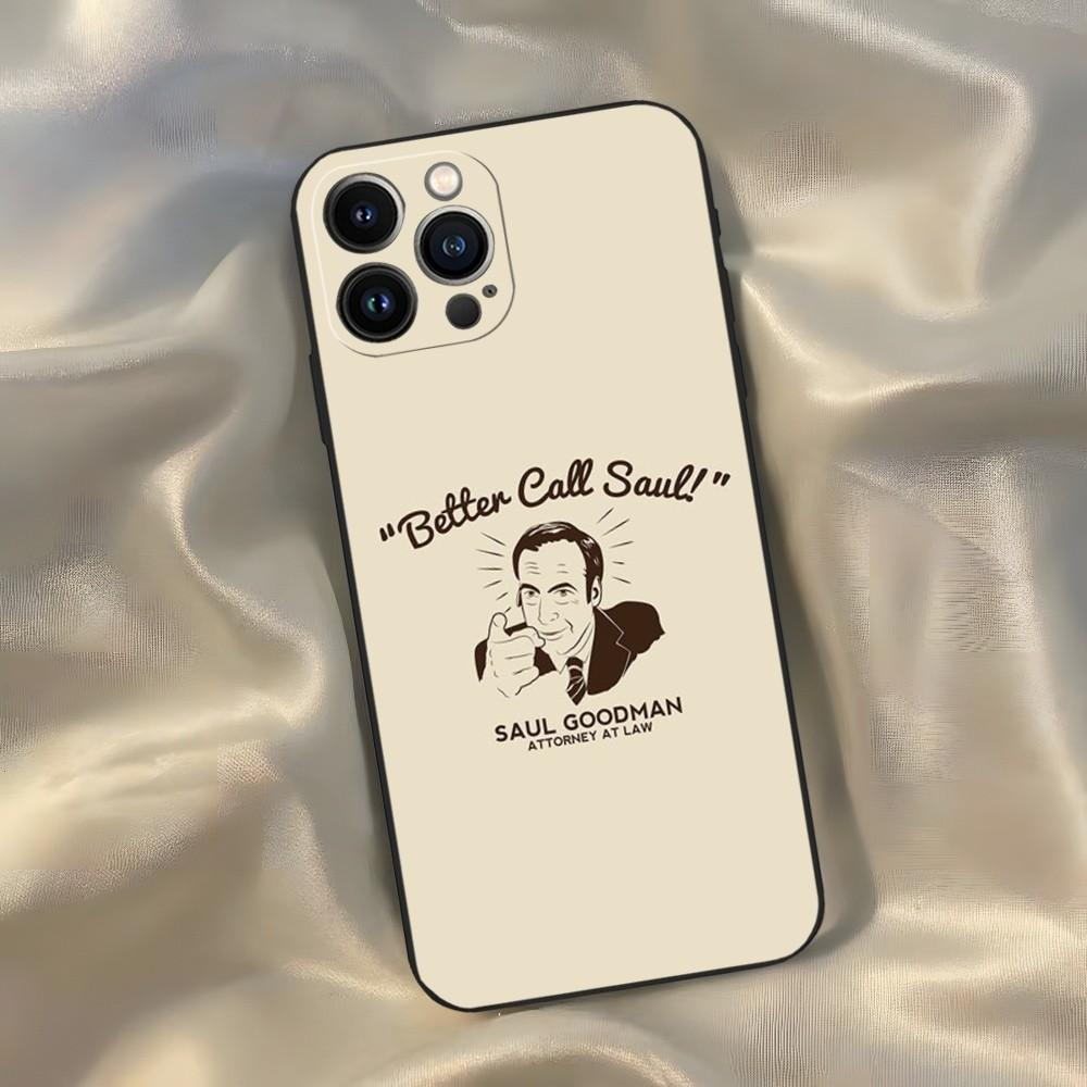 Чехол для телефона Better Call Saul для iPhone 15 14 13 12 11 Pro Max Xr X Xs Mini 8 Plus SE 2022 Черный Мягкий Силиконовый Чехол