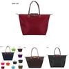 Chic Nylon Dumpling Shape Beach Tote Bag With Soft Hardness And Waterproof Features
