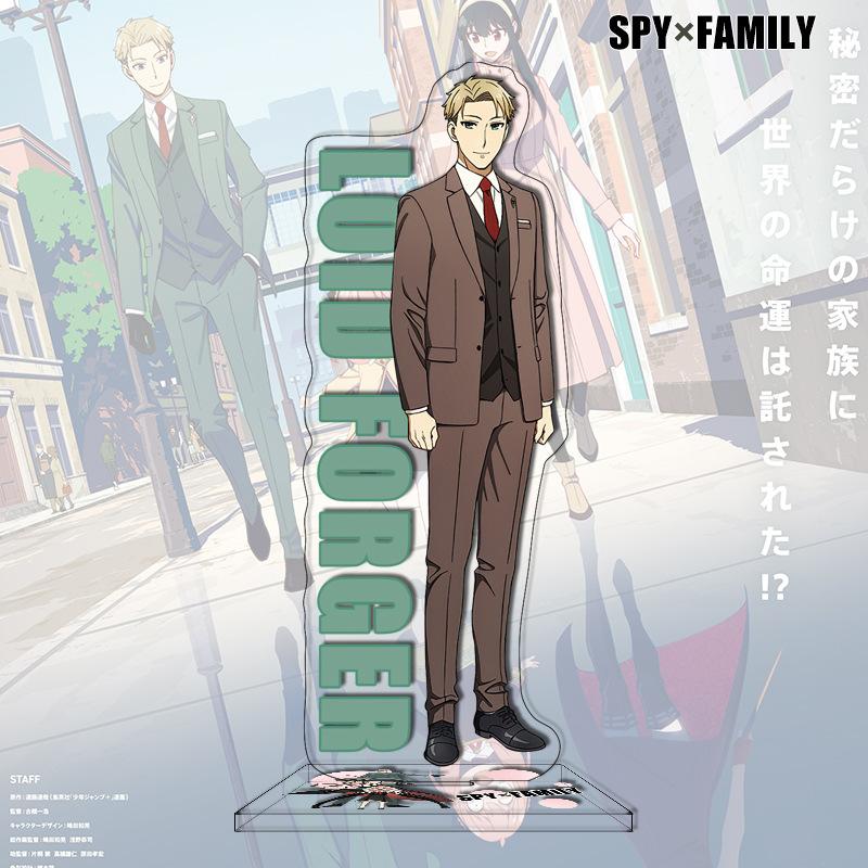 SPY FAMILY Аниме Акриловая подставка 81 120 Последняя Spy x Family Большая акриловая подставка Аниме-мерч Трансграничный акрил