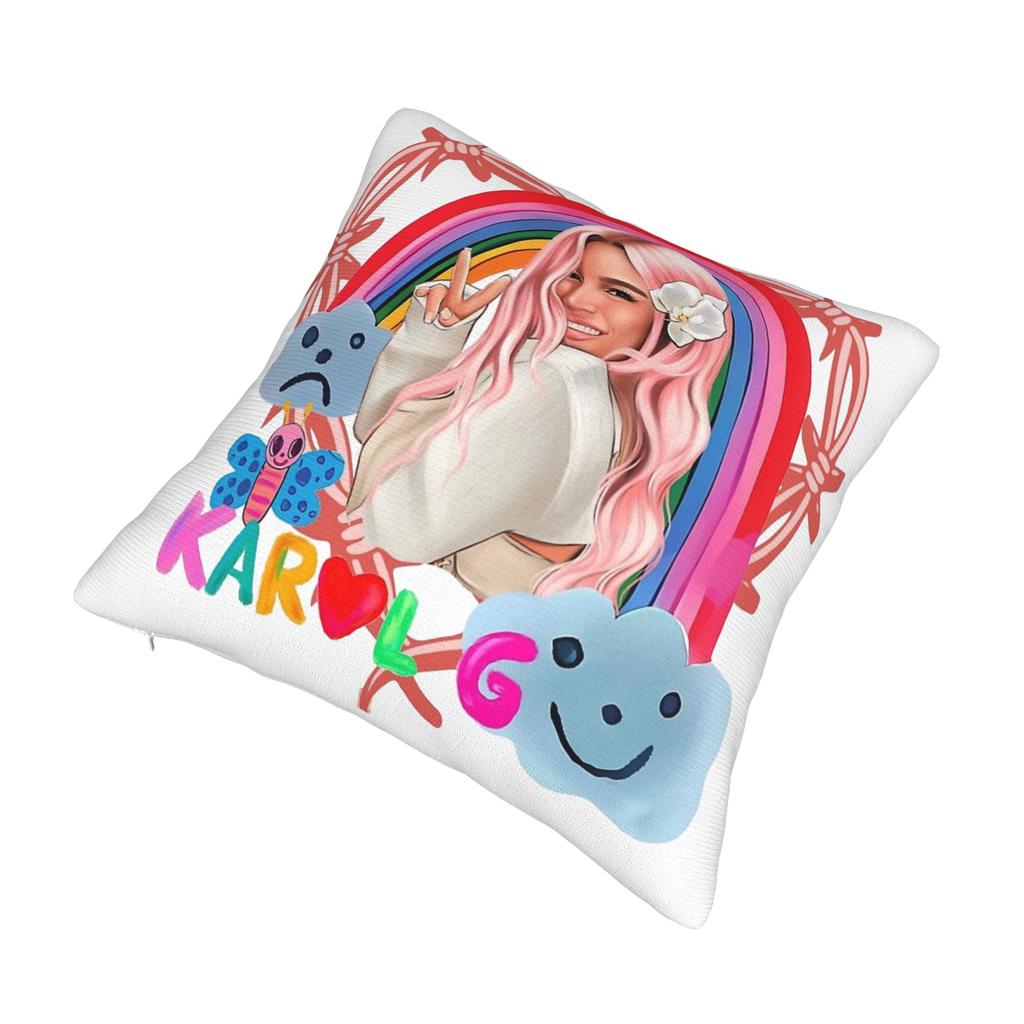 Manana Sera Bonito Karol G Music Pillowcase Printing Polyester Cushion Cover Decor Pillow Case Cover Bedroom Drop Shipping