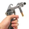 Practical Sand Blaster Gun Kit for w/ Ceramic Nozzle Tips Feed Blast Spray Gun for Cleaning Car Metal Rims Sandblast Cab