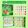 Montessori Baby Busy Stickers Book My First Quiet Book Early Learning Education Toy - Children's Matching Game for Babies