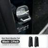 Universal Car Door Lock Protector Pad Auto Door Silicone Shim Gate Lock Guard Anti-Vibration Noise Reduction Rubber Pad Spacer Interior Mirrors 6
