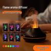 Цветной USB-аромадиффузор с имитацией пламени и настольный увлажнитель