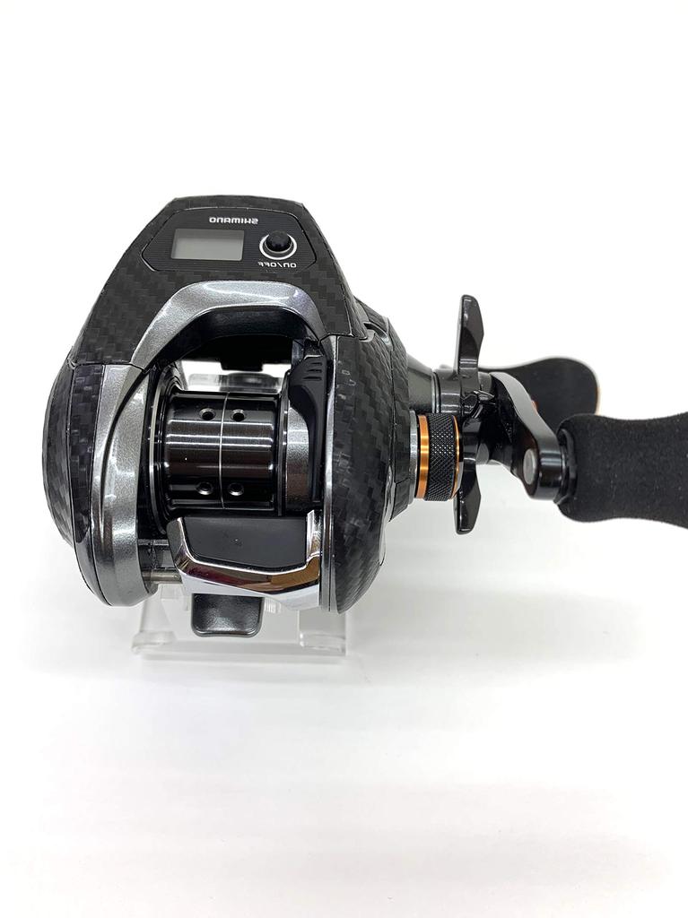 CUSTOM SEAT.JP YOROI Custom Decal for 17 Barchetta, Scratch Protection, Baitcasting Reel Customization (Black, Right-Handed)