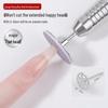 UFO Disc Grinding Head for Hollow Heart Manicure - Russian Pre-Treatment Nail Art Tool