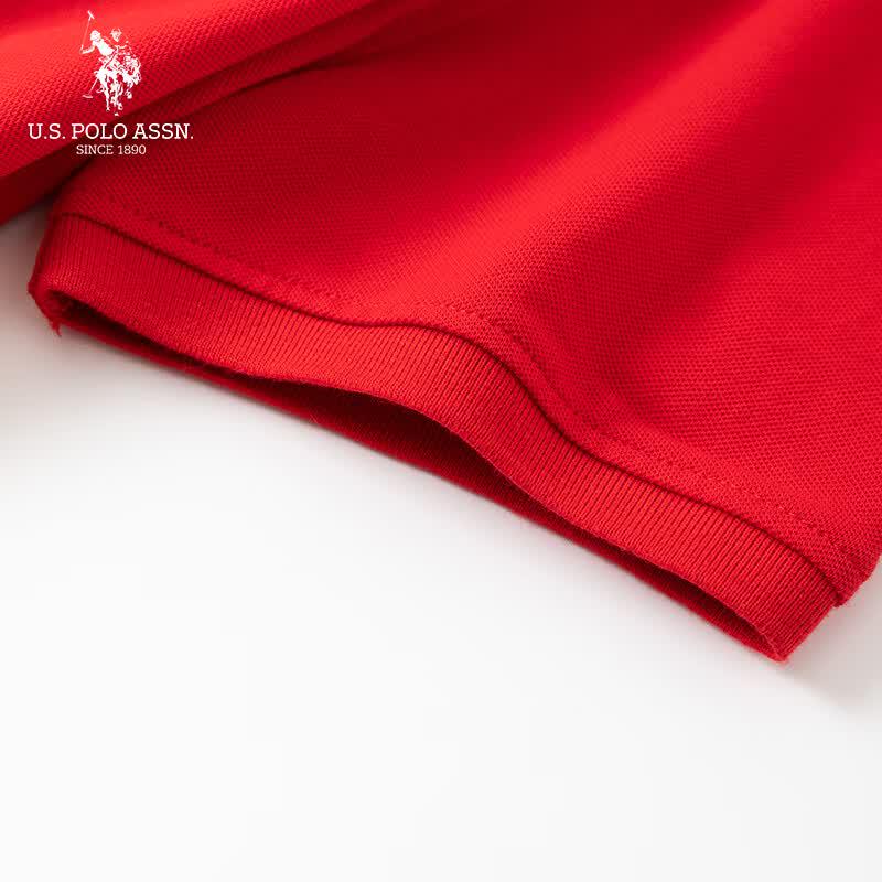 U.S. Polo Assn. Женское повседневное платье-поло А-силуэта
